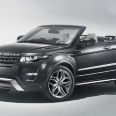 Range Rover Evoque Convertible concept: immagini ufficiali