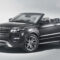 Range Rover Evoque Convertible concept: immagini ufficiali
