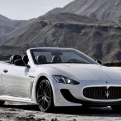 Maserati GranCabrio MC Stradale: prime immagini ufficiali e prestazioni