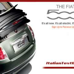 Fiat 500e: ecco il logo ufficiale della 500 elettrica