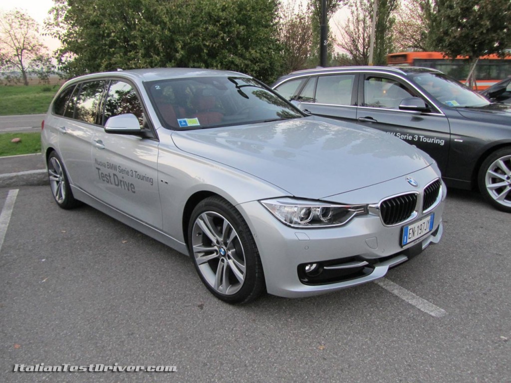 Bmw 320d touring facelift test #2