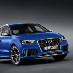 Audi RS Q3: immagini ufficiali e dati tecnici