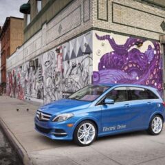 Mercedes Classe B Electric Drive: immagini ufficiali e dati tecnici della versione elettrica della Classe B