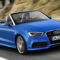 Nuova Audi A3 Cabriolet: immagini ufficiali e dati tecnici