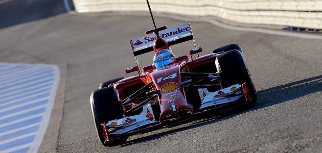 Ferrari Test Jerez 2014 day 3