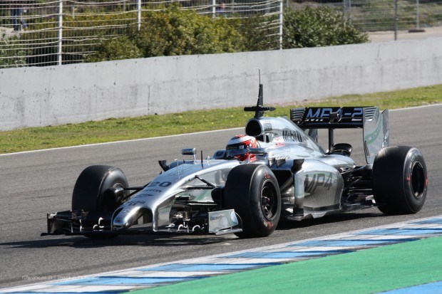 McLaren Test Jerez F1 2014 day 3