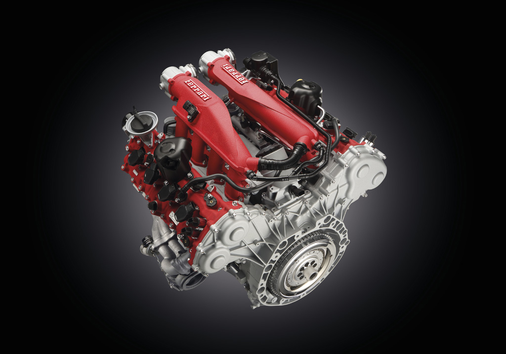 Ferrari California T motore V8 Turbo