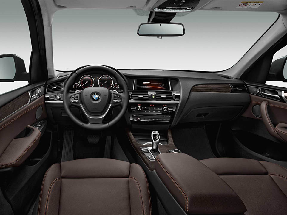 Nuova BMW X3 2014 interni (1)