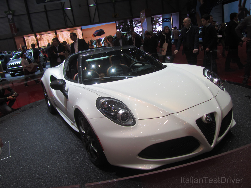 Alfa Romeo 4C Spider - Salone di Ginevra 2014 (31)