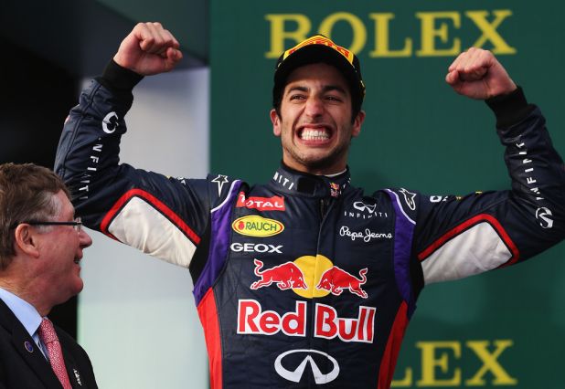 Ricciardo Red Bull GP Australia 2014