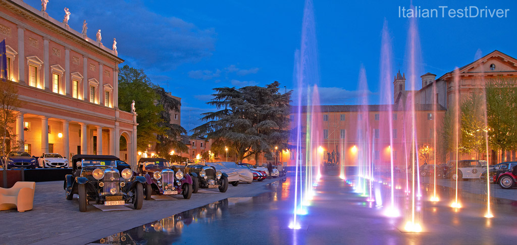 Piazza della Vittoria Reggio Emilia - Rally Terre di Canossa