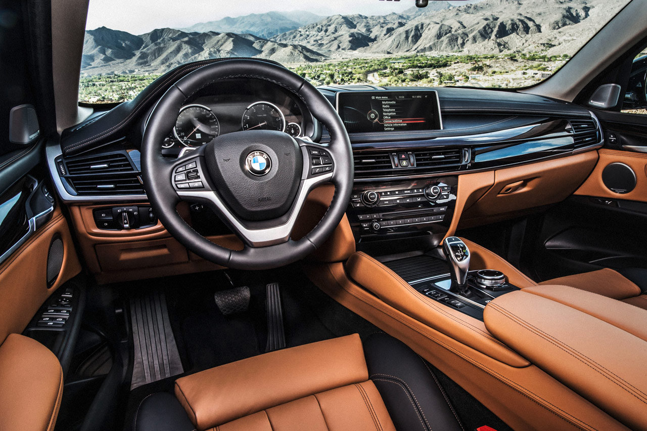 Nuova BMW X6 2014 interni (1)
