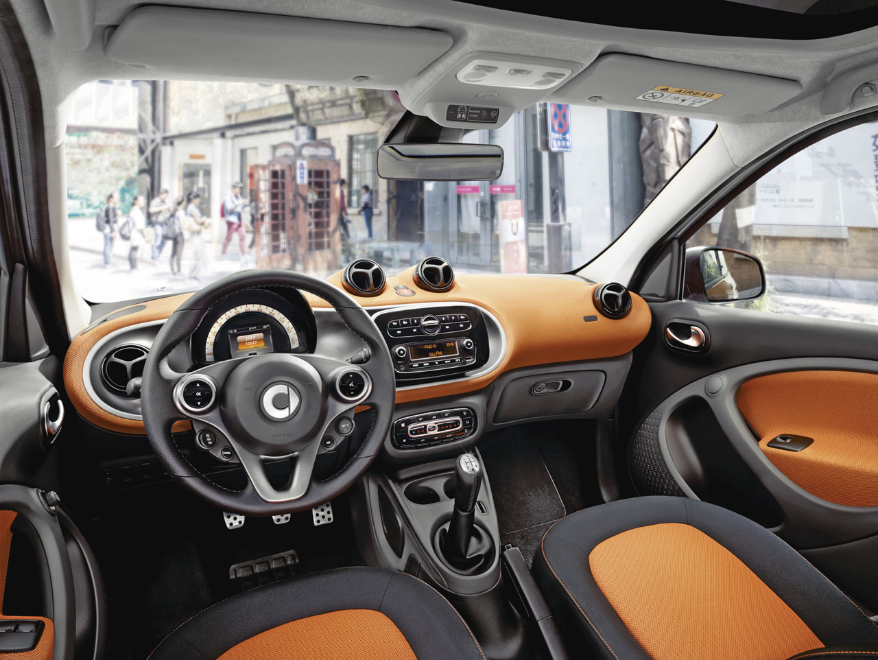 Der neue smart forfour, 2014 The new smart forfour, 2014