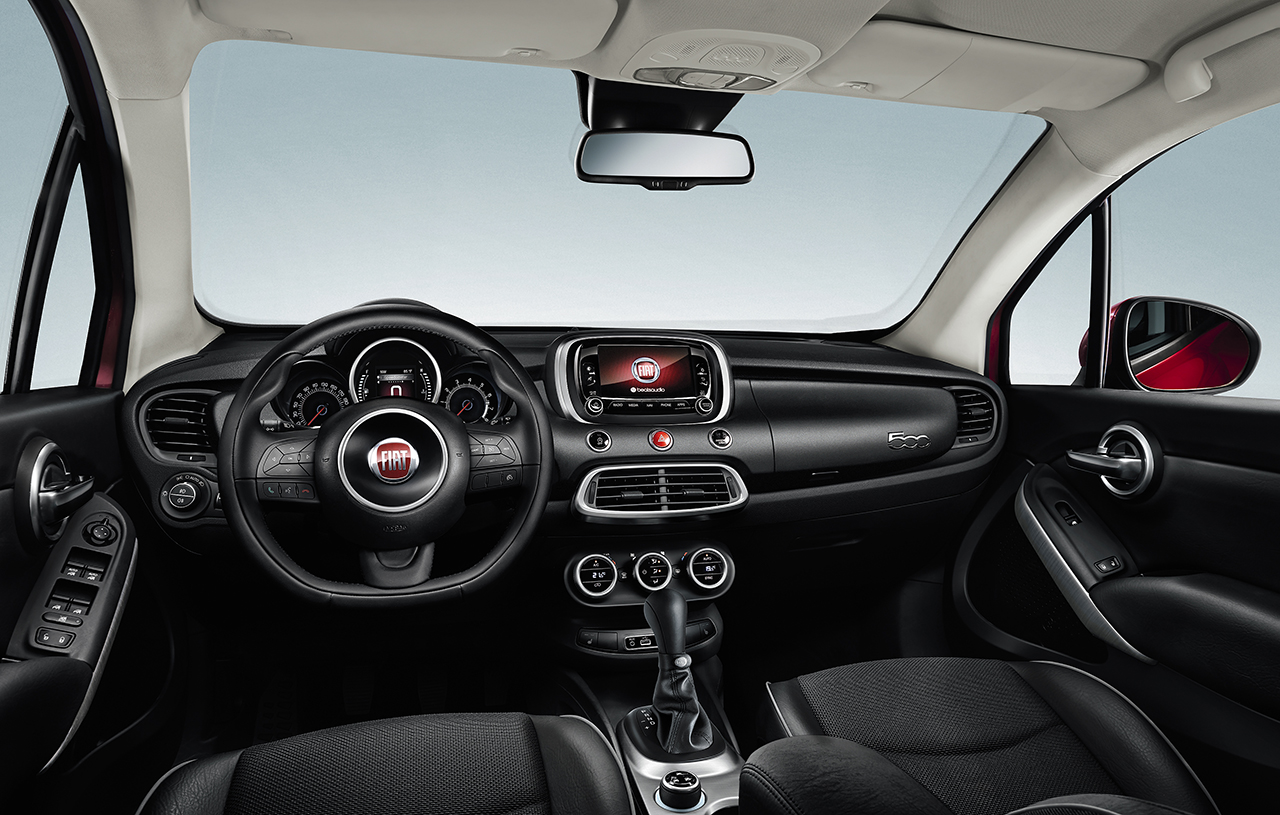 Fiat 500X interni immagini ufficiali