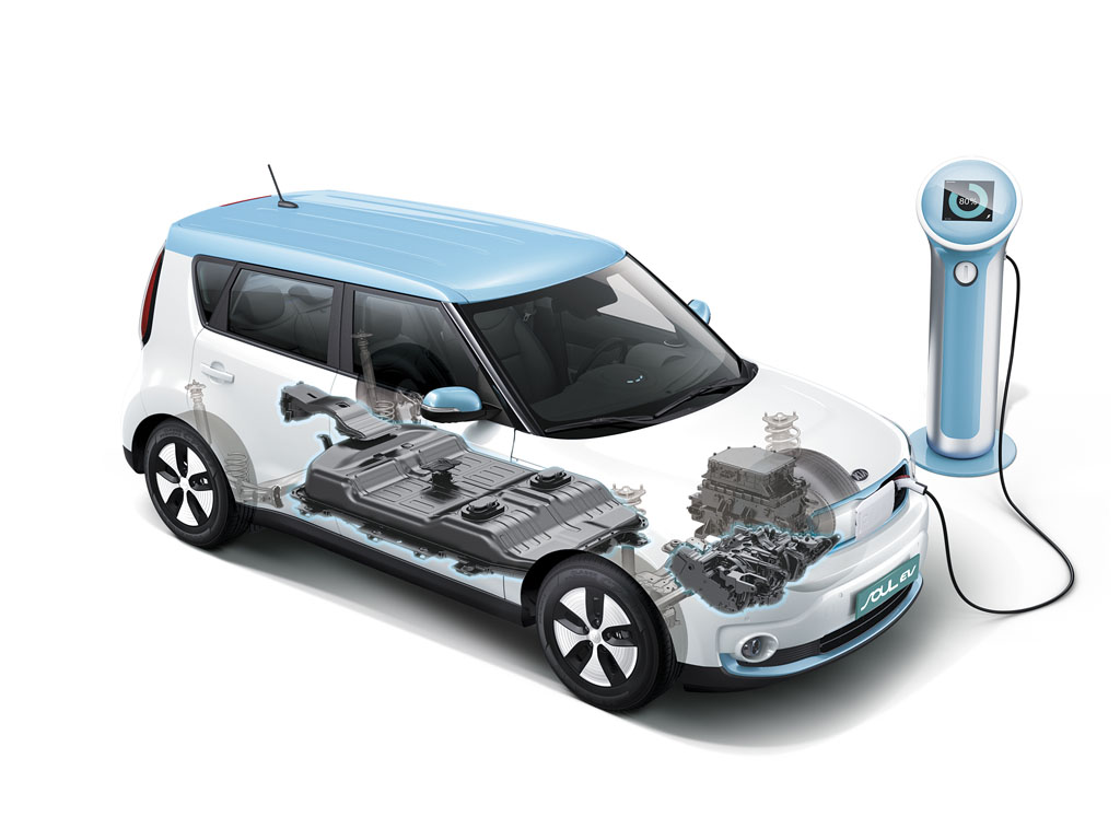 Kia Soul Eco-electric Soul Elettrica batterie