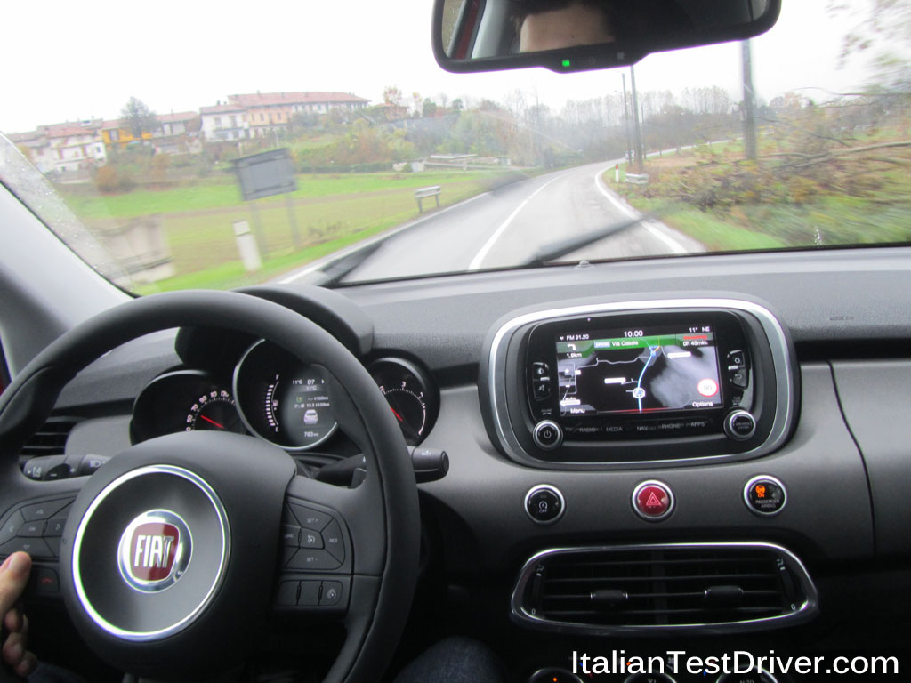 Test Drive Fiat 500X Cross Plus Interni (6)