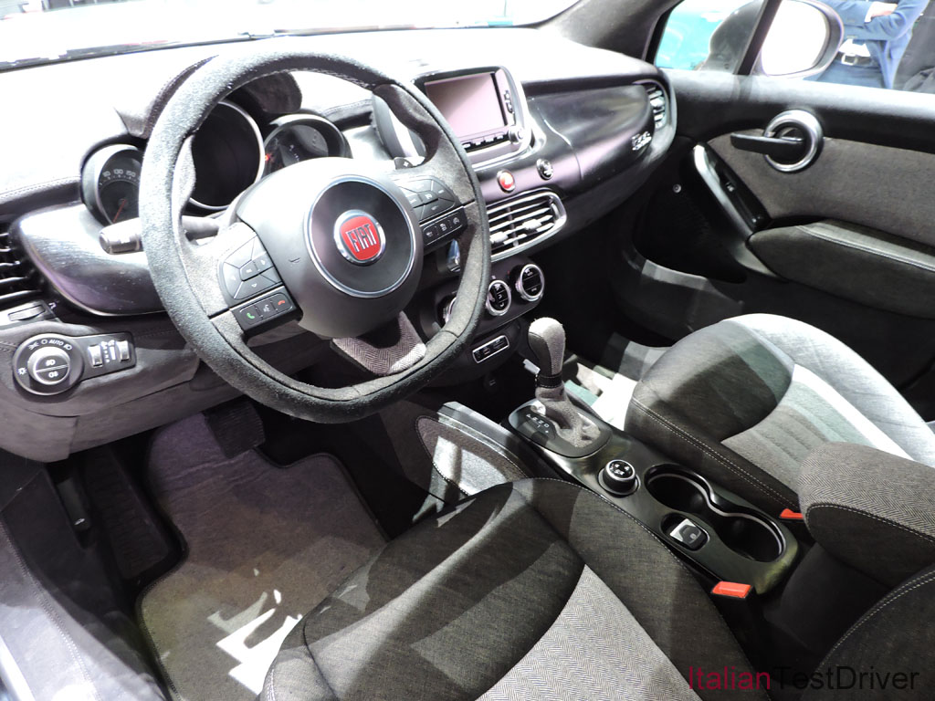 Fiat 500X Black Tie Ginevra 2015 - ItalianTestDriver interni (1)