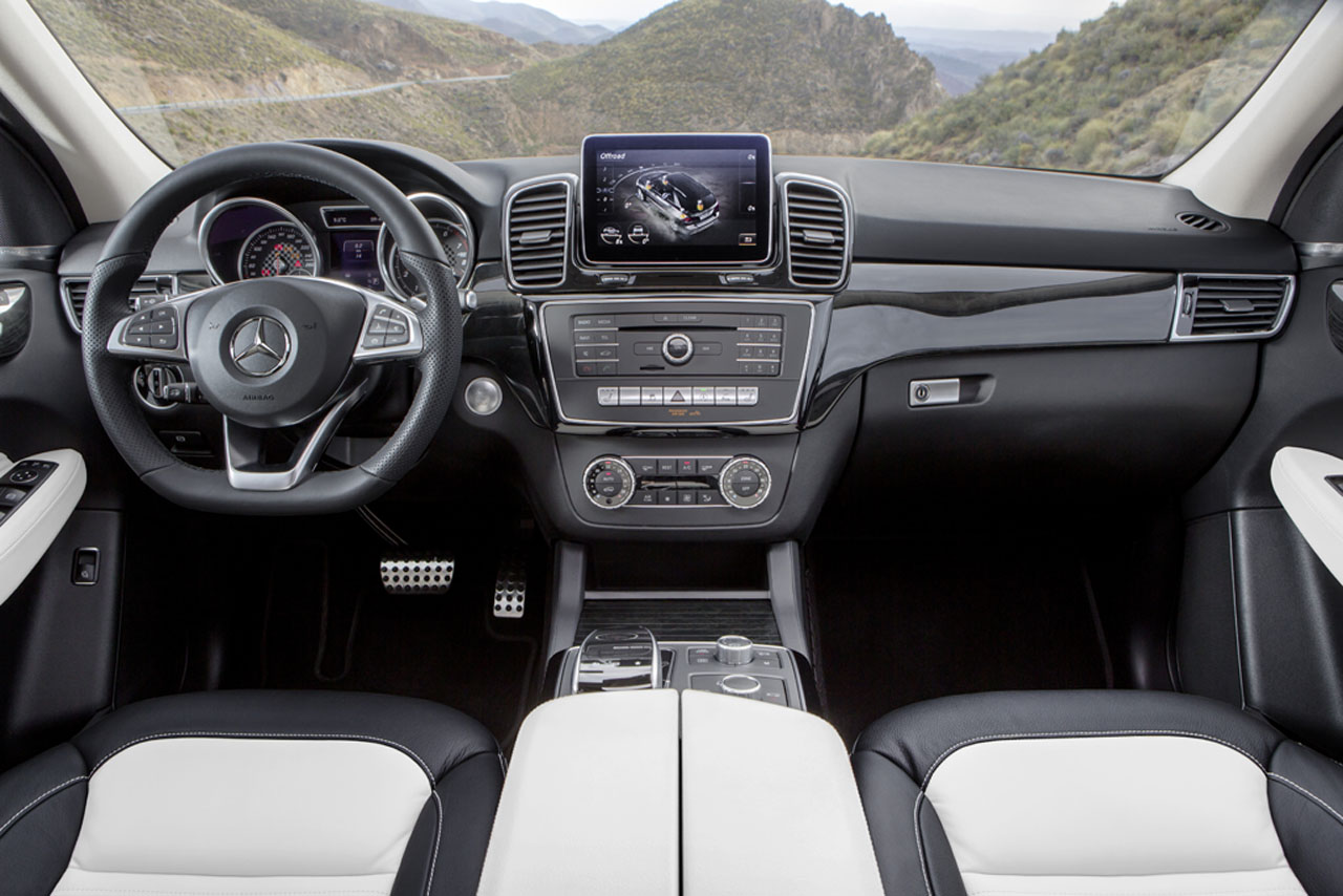 Mercedes GLE interni