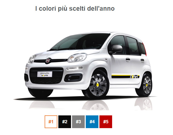 colori piu scelti 2014