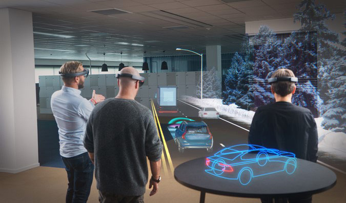 Volvo-Microsoft-hololens-guida-autonoma-realta-virtuale