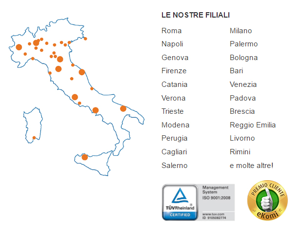 Filiali sedi Italia noi compriamo auto