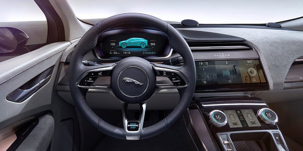 Jaguar i-pace concept interiors - ItalianTestDriver