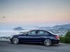 Mercedes-Benz C 300 BlueTEC HYBRID, Exclusive Line, Cavansitblau metallic, Leder ARTICOKristallgrau/Tiefseeblau, Zierelemente Holz Linde linestructure, (W205),2013