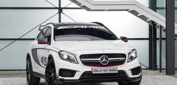 Mercedes GLA 45 AMG Concept: immagini ufficiali e dati tecnici