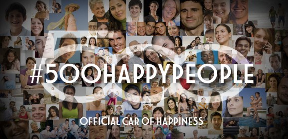 #500happypeople: la simpatica iniziativa per il compleanno della Fiat 500