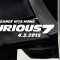 Fast and Furious 7: il trailer ufficiale [video]