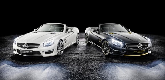 Mercedes SL 63 AMG: edizione limitata per Hamilton e Rosberg