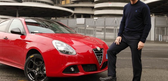 Alfa Romeo e Javier Zanetti per la partita “Zanetti and Friends Match for Expo Milano 2015”