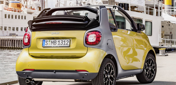 Nuova Smart ForTwo Cabrio: la piccola senza tetto