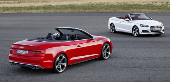 Nuova Audi A5 Cabrio e S5 Cabrio, eleganza scoperta